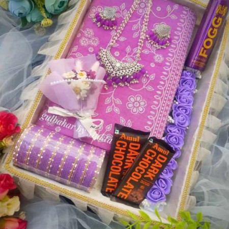 প্রিমিয়াম শাড়ি কম্বো প্যাকেজ – সম্পূর্ণ আউটফিট একসাথে | AF Mart BD