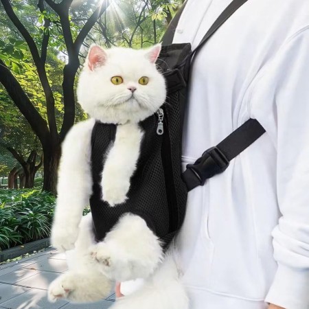 Premium Cat Carrier Backpack Black | AF Mart BD